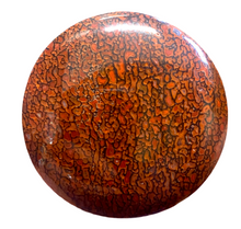 Load image into Gallery viewer, 63.55ct Dinosaur Bone Utah Fossilized Red Orange High Quality Cabochon