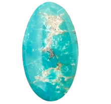 Load image into Gallery viewer, 11.0ct Mongolian Turquoise Mongolia Natural Blue Green Untreated Cabochon
