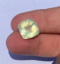 Load image into Gallery viewer, 9.50ct Prehnite Natural Untreated Faceted Gemstone