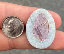 Load image into Gallery viewer, 27.5ct Watermelon Ruby Rare North Carolina USA New Find Natural Untreated Cabochon