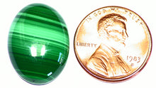 Load image into Gallery viewer, Malachite Cabochon Calibrated Natural From Congo