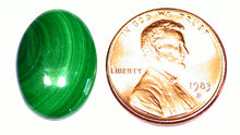 Load image into Gallery viewer, Malachite Cabochon Calibrated Natural From Congo