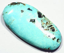 Load image into Gallery viewer, Lone Mountain Blue Turquoise Natural Cabochon Nevada USA