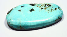 Load image into Gallery viewer, Lone Mountain Blue Turquoise Natural Cabochon Nevada USA