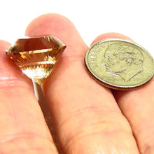 Load image into Gallery viewer, Beautiful American cut golden topaz
