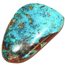 Load image into Gallery viewer, Untreated Bisbee Turquoise Cabochon