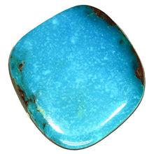 Load image into Gallery viewer, Rich blue, natural Bisbee turquoise cab