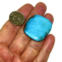 Load image into Gallery viewer, Bright blue, natural Bisbee turquoise cab