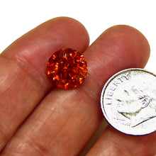 Load image into Gallery viewer, Sparkling orange Sphalerite gemstone from Spain