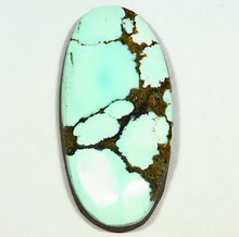 Load image into Gallery viewer, Rare White Lone Mountain Turquoise Natural Cabochon Nevada USA