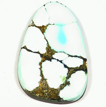 Load image into Gallery viewer, Rare White Lone Mountain Turquoise Natural Cabochon Nevada USA