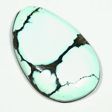 Load image into Gallery viewer, Rare White Lone Mountain Turquoise Natural Cabochon Nevada USA