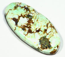 Load image into Gallery viewer, Rare White Lone Mountain Turquoise Natural Cabochon Nevada USA