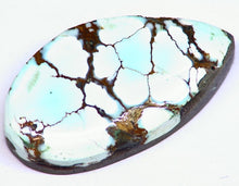 Load image into Gallery viewer, Rare White Lone Mountain Turquoise Natural Cabochon Nevada USA