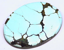 Load image into Gallery viewer, Rare White Lone Mountain Turquoise Natural Cabochon Nevada USA