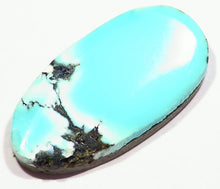 Load image into Gallery viewer, Lone Mountain Blue Turquoise Natural Cabochon Nevada USA