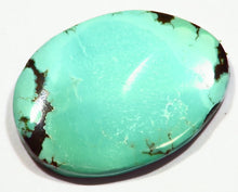 Load image into Gallery viewer, Lone Mountain Blue Turquoise Natural Cabochon Nevada USA