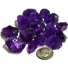 Load image into Gallery viewer, Natural clean Amethyst facet rough