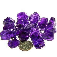 Load image into Gallery viewer, Beautiful clean Amethyst facet rough