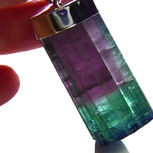 Load image into Gallery viewer, Beautiful tri color blue cap tourmaline sapo mine