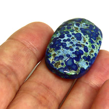 Load image into Gallery viewer, All natural Azurite with Malachite cab from Bisbee Arizona