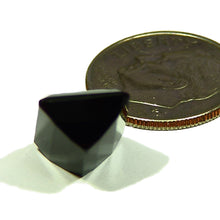 Load image into Gallery viewer, Faceted black Schoral