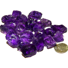 Load image into Gallery viewer, Clean, natural facet rough parcel amethyst