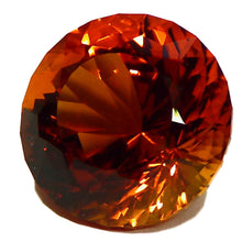 Load image into Gallery viewer, Natural, faceted Madeira Citrine gemstone