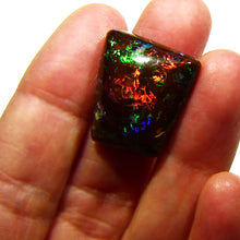Load image into Gallery viewer, Natural Koroit Opal cab solid lots of fire and color