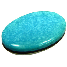 Load image into Gallery viewer, Kingman waterweb turquoise cabochon