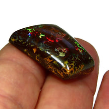 Load image into Gallery viewer, Australian Koroit Opal cab with lot of fire