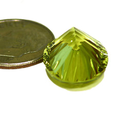 Load image into Gallery viewer, Big faceted lemon yellow citrine