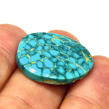 Load image into Gallery viewer, Solid natural Lone Mountain Turquoise cab
