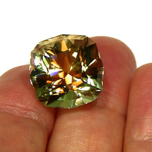 Load image into Gallery viewer, Fancy cut Green Beryl gemstone