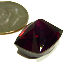 Load image into Gallery viewer, Clean faceted large Rhodolite garnet