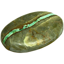 Load image into Gallery viewer, Big Royston ribbon turquoise cab all natural
