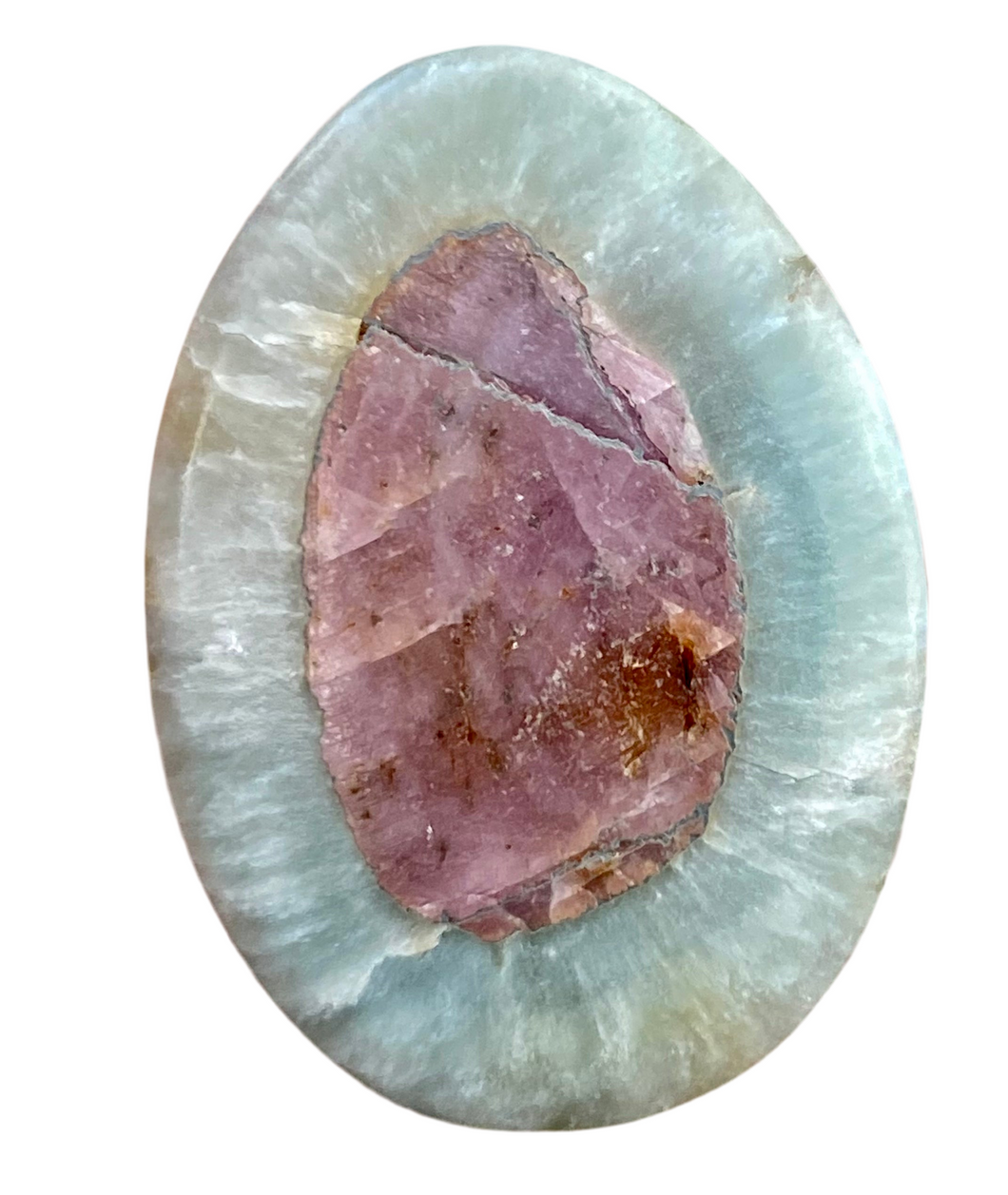 27.5ct Watermelon Ruby Rare North Carolina USA New Find Natural Untreated Cabochon