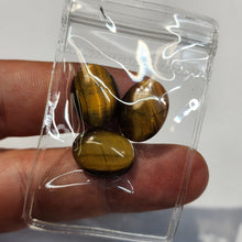 Load image into Gallery viewer, Tigers Eye Calibrated Lot of 3 Pieces Brazil Natural

