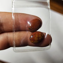 Load image into Gallery viewer, Oregon Jasper Cabochon Calibrated Oval Lot of 2 (Pair)
