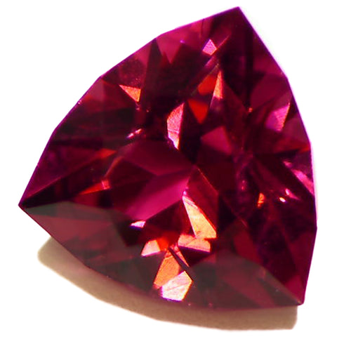 All natural trillion cut 2.85ct Rubellite Tourmaline