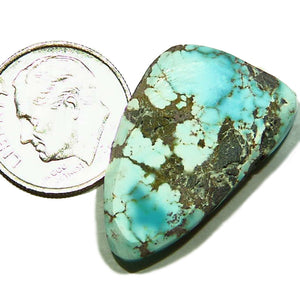 Natural lone mountain turquoise from Nevada