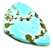 Load image into Gallery viewer, Robins egg blue natural Lone Mountain Turquoise cabochon

