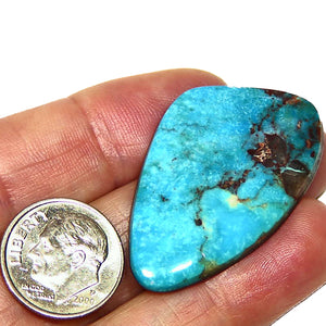 Unstabilized, natural Bisbee turquoise