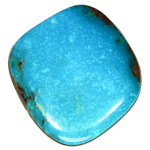 Load image into Gallery viewer, Rich blue, natural Bisbee turquoise cab
