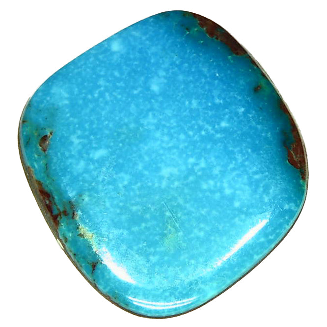 24.60ct Natural Bisbee Turquoise Cab Rich Robins Egg Blue