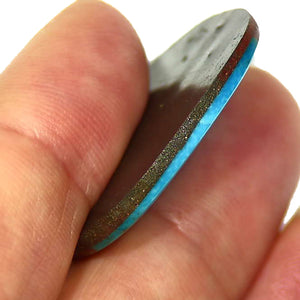 Large, natural, bright blue Bisbee Turquoise