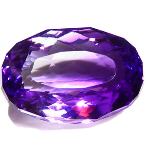 Large faceted 24ct Jackson Crossroads Amethyst