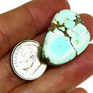 Unstabilized all natural lone mountain turquoise