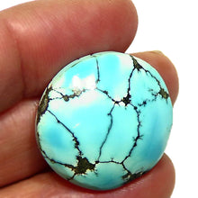 Load image into Gallery viewer, Gorgeous all natural lone mountain turquoise cabochon
