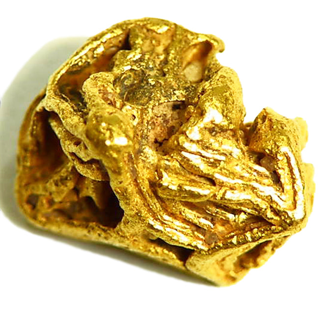 Highly collectible, naturally formed gold crystal from Venezuela